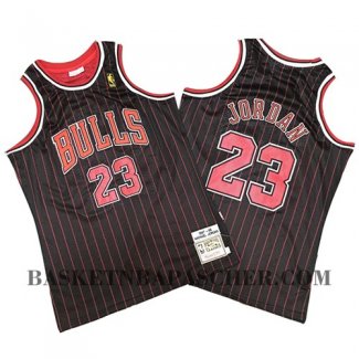 Maillot Chicago Bulls Michael Jordan Mitchell & Ness Noir