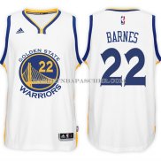 Maillot Golden State Warriors Barnes Blanc