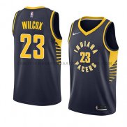 Maillot Indiana Pacers C.j. Wilcox Icon 2018 Bleu
