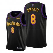 Maillot Los Angeles Lakers Kobe Bryant Ville 2019-20 Noir
