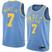 Maillot Los Angeles Lakers Larry Nance Jr Classic 2018 Bleu.