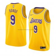 Maillot Los Angeles Lakers Rajon Rondo Icon 2018-19 Jaune