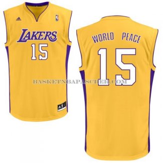 Maillot Los Angeles Lakers World Peace Jaune