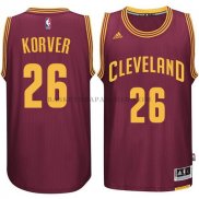 Maillot NBA Cleveland Cavaliers Korver Rouge