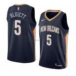 Maillot New Orleans Pelicans Trevon Bluiett Icon 2017-18 Bleu