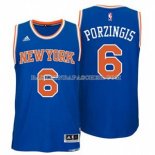 Maillot New York Knicks Porzingis Bleu
