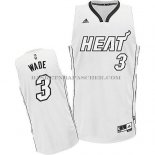 Maillot Noel Miami Heat Wade 2012 Blanc