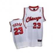 Maillot Retro Chicago Bulls Jordan 1984-85 Blanc