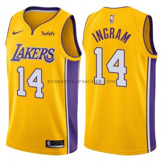 Maillot Authentique Los Angeles Lakers Ingram 2017-18 Jaune