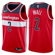 Maillot Authentique Washington Wizards Wall 2017-18 Rouge