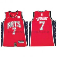 Maillot Brooklyn Nets Kevin Durant Retro Rouge