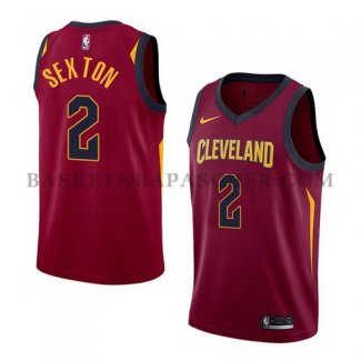 Maillot Cleveland Cavaliers Collin Sexton Icon 2017-18 Rouge