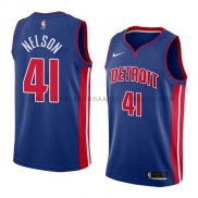Maillot Detroit Pistons Jameer Nelson Icon 2018 Bleu