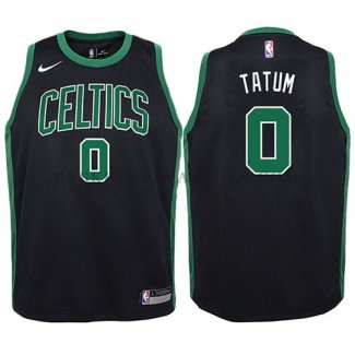 Maillot Enfant Boston Celtics Jayson Tatum 2017-18Noir