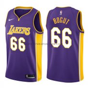 Maillot Los Angeles Lakers Andrew Bogut Statehombret 2017-18 Vol