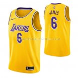 Maillot Los Angeles Lakers LeBron James Icon 2021-22 Jaune