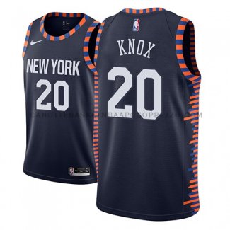 Maillot New York Knicks Kevin Knox Ciudad 2018-19 Bleu