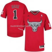 Maillot Noel Chicago Bulls Rose 2013 Rouge