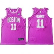 Maillot Boston Celtics Kyrie Irving Authentique Rosa