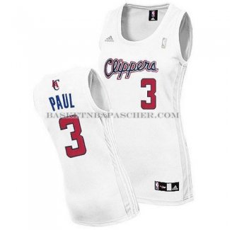 Maillot Femme Los Angeles Clippers Paul Blanc