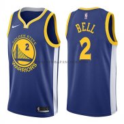 Maillot Golden State Warriors Jordan Bell Icon 2017-18 Bleu