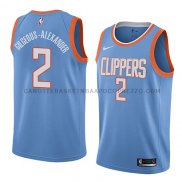 Maillot Los Angeles Clippers Shai Gilgeous-alexander Ciudad 2018