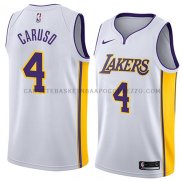 Maillot Los Angeles Lakers Alex Caruso Association 2018 Blanc