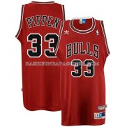 Maillot Retro Chicago Bulls Pippen Rouge