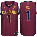 Nike Maillot Cleveland Cavaliers Rose 2017-18 Rouge