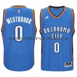 Maillot Authentique Oklahoma City Thunder Westbrook 2014-15 Bleu