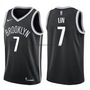 Maillot Brooklyn Nets Jeremy Lin Icon 2017-18 Noir
