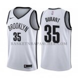 Maillot Brooklyn Nets Kevin Durant Association 2019-20 Blanc