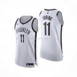 Maillot Brooklyn Nets Kyrie Irving NO 11 Association Authentique Blanc
