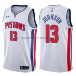Maillot Detroit Pistons Brice Johnson Association 2017-18 Blanc