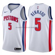 Maillot Detroit Pistons Luke Kennard Association 2017-18 Blanc