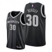 Maillot Detroit Pistons Michael Beasley Ville 2019-20 Noir