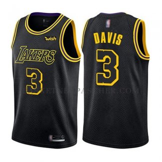 Maillot Los Angeles Lakers Anthony Davis Ciudad 2019 Noir
