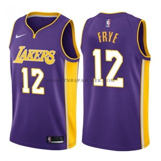 Maillot Los Angeles Lakers Channing Frye Statehombret 2017-18 Vo