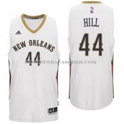 Maillot New Orleans Pelicans Hill Blanc