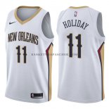 Maillot New Orleans Pelicans Jrue Holiday Association 2017-18 Bl
