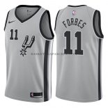 Maillot San Antonio Spurs Bryn Forbes Statehombret 2017-18 Gris