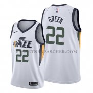 Maillot Utah Jazz Jeff Green Association Blanc