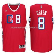 Maillot Los Angeles Clippers Green Rouge