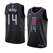 Maillot Los Angeles Clippers Terance Mann 2019 20 Statement 2019 Noir