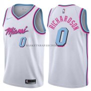 Maillot Miami Heat Josh Richardson Ciudad 2017-18 Blanc