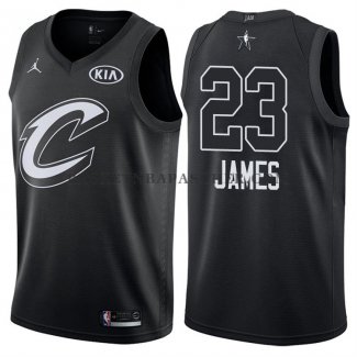 Maillot All Star 2018 Cleveland Cavaliers Lebron James Noir