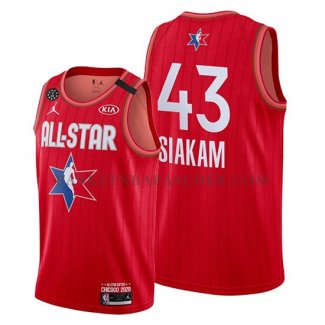 Maillot All Star 2020 Tornto Raptors Pascal Siakam Rouge