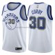 Maillot Authentique Golden State Warriors Curry 2017-18 Blanc