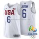 Maillot Authentique USA 2016 Jordan Blanc