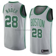 Maillot Boston Celtics Abdel Nader Ville 2018 Gris